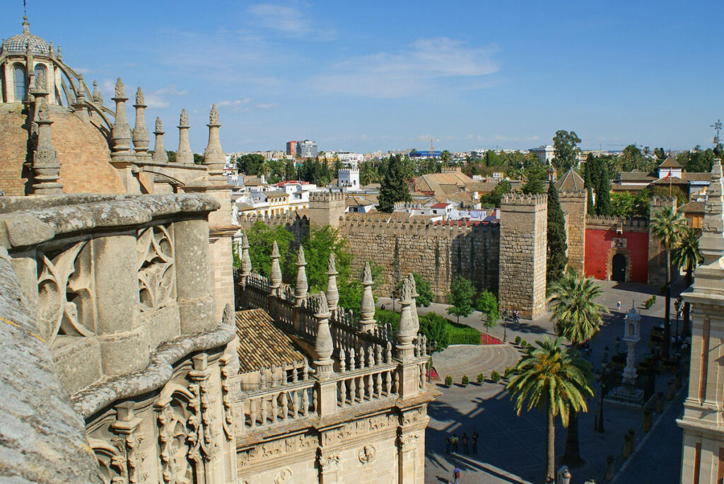 A private tour on the roofs of Seville's Cathedral