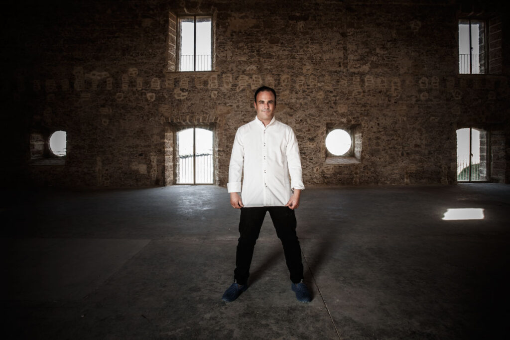 Angel Leon holds two Michelin stars in Puerto de Santa Maria, Andalusia