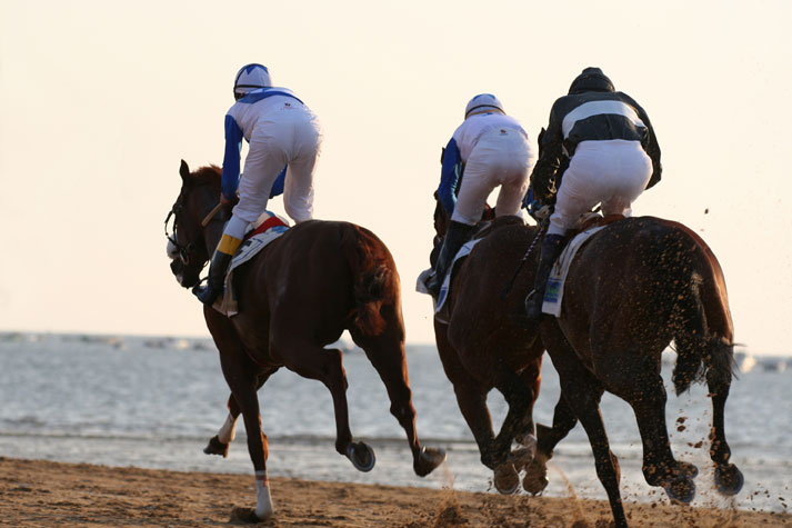 Sanlucar Horses Beach Racing 2015
